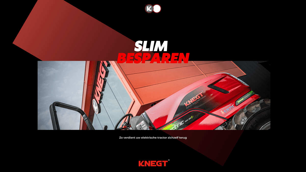 Elektrisch rijden met subsidie: zo verdient uw Knegt-tractor zichzelf terug
